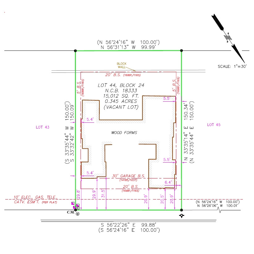 as built survey services